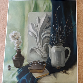 Натюрморт с вербой