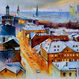 ,,Вечерняя Рига,,тест бумаги