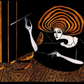 Курильщица