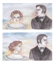 Маргарет Хейл и Джон Торнотон, "Север и юг" Э.Гаскелл