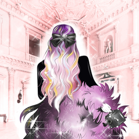 Девушка с сумочкой