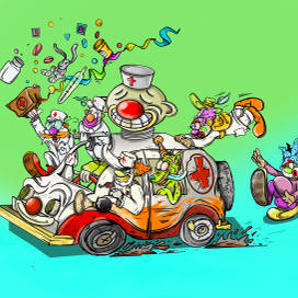 Больничная клоунада