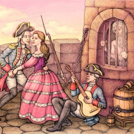 Вечеринка тюремной стражи.