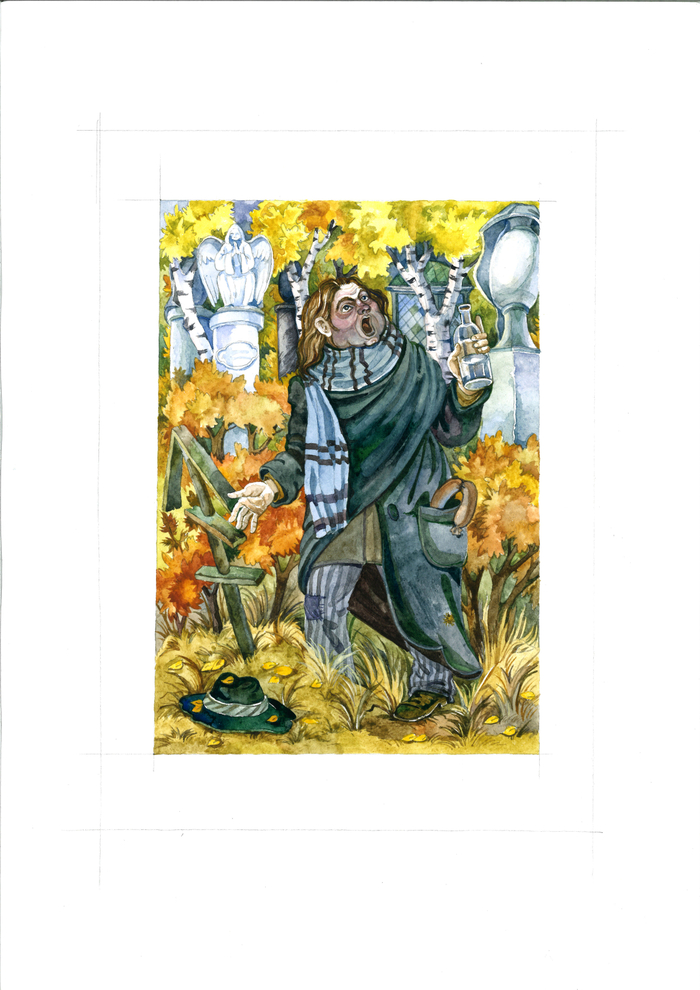 А. П.Чехов. На кладбище.