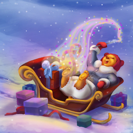 Волшебница нарядных подарков. Волшебный лес.