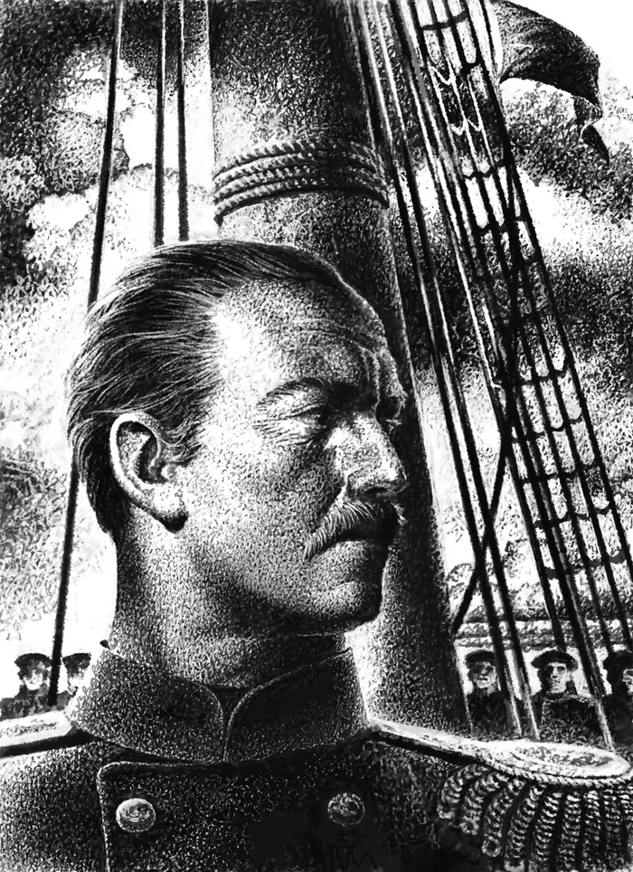 А.М.Борщаговский. Русский Флаг. Обложка