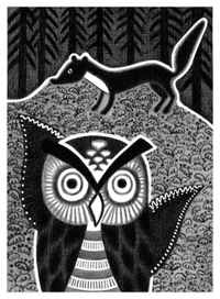 иллюстрация к книге В. Яговдика «Синий колодец». 2012