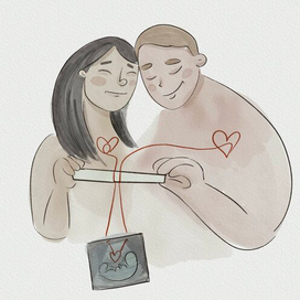  Иллюстрация к книге про малышку Аришку  