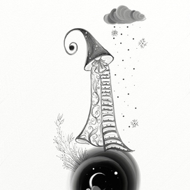 Чёрно белый волшебство