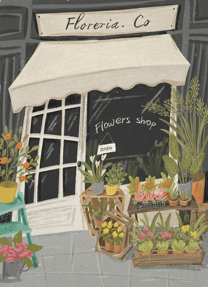 цветочная лавка