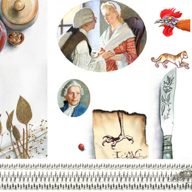 "Господин аптекарь". Элементы оформления.