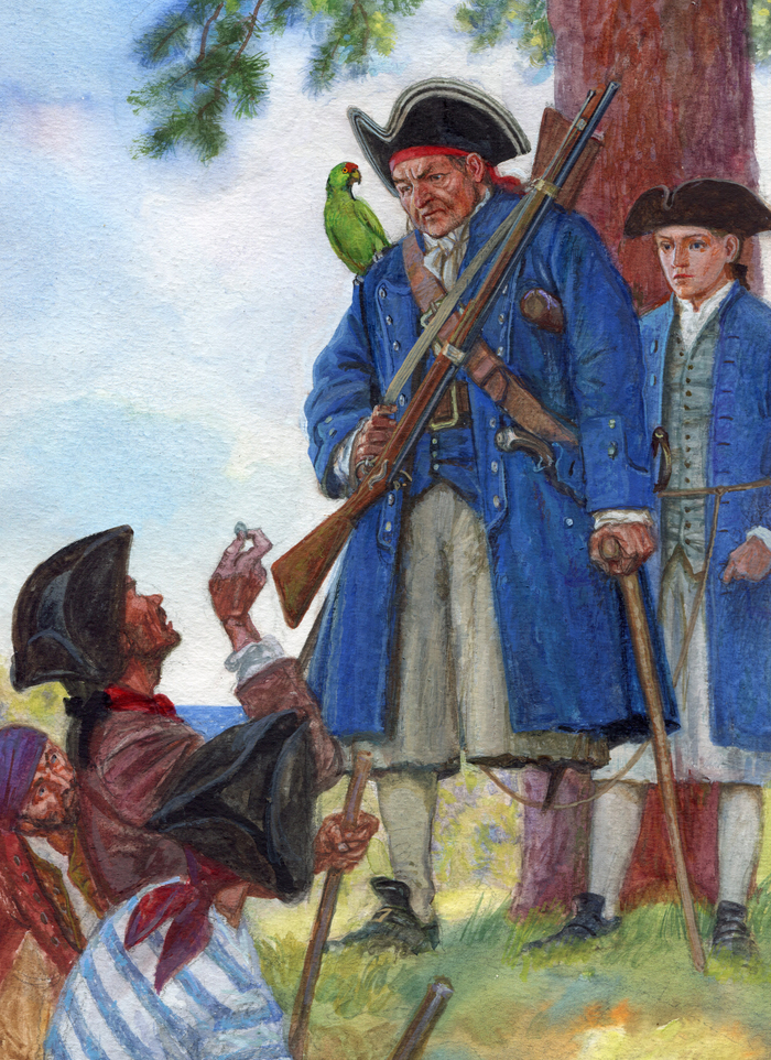 Падение главаря.