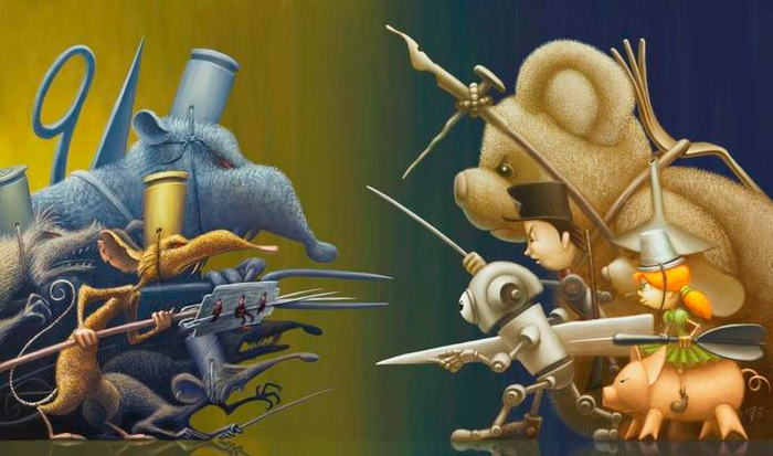 Крысы против игрушек