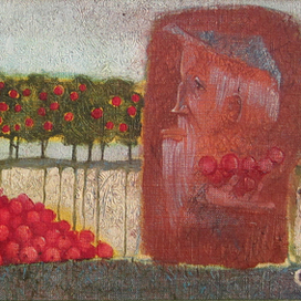 Продавец яблок