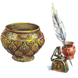 Илл. К учебнику по Москвоведению. Изд "Московские учебники и картолитография"