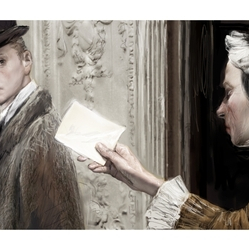 Ф. М. Достоевский "Подросток" 3 глава, заставка