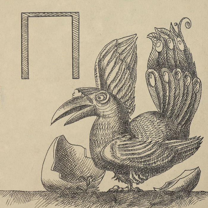 Буква П - птица.