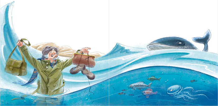 А в море высокая ходит волна