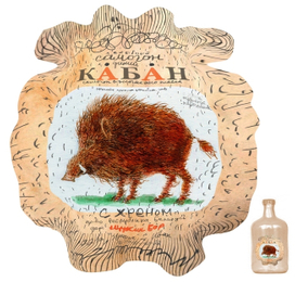 Разработка фирменного дизайна самогона "Дикий Кабан"