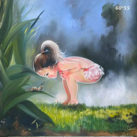 Девочка на природе