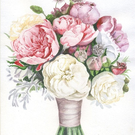 Свадебный букет