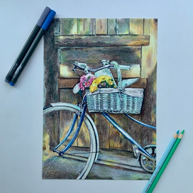 «Корзинка» (с фото) в рамках марафона «Лето на палитре»