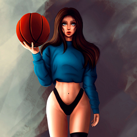 Баскетболистка