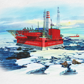 Календарь Газпром Приразломная