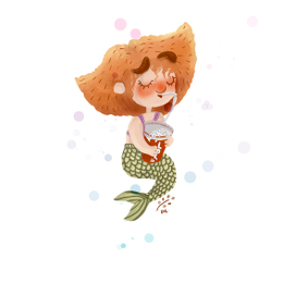 Русалка и фастфуд 