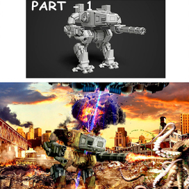 матте пейнтинг робот