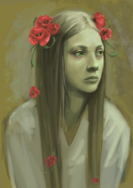 Русалка (зарисовка)