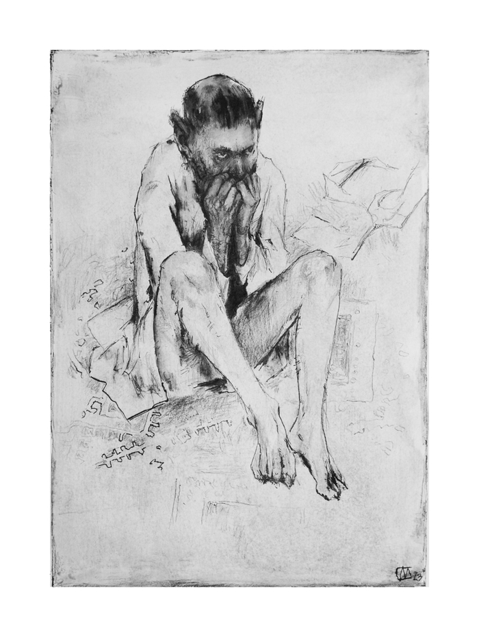 М.А.Булгаков "Собачье сердце"иллюстация эскиз