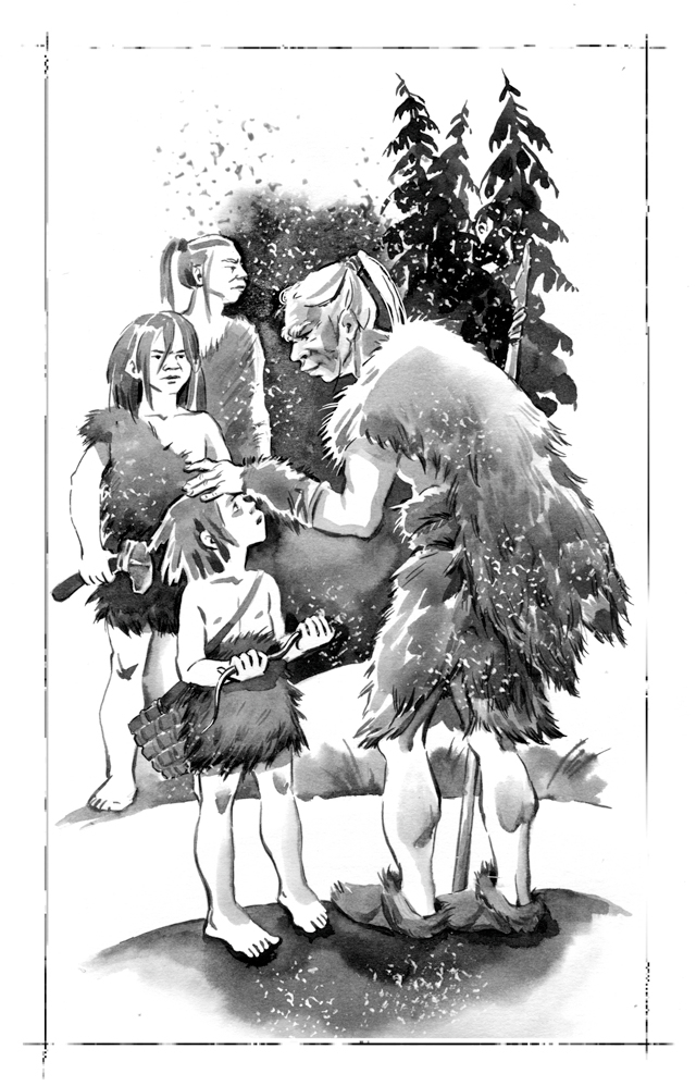 Приключения доисторического мальчика