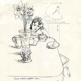 Коля опять первым поел...