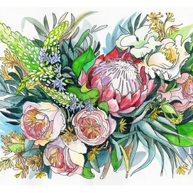 Свадебный букет