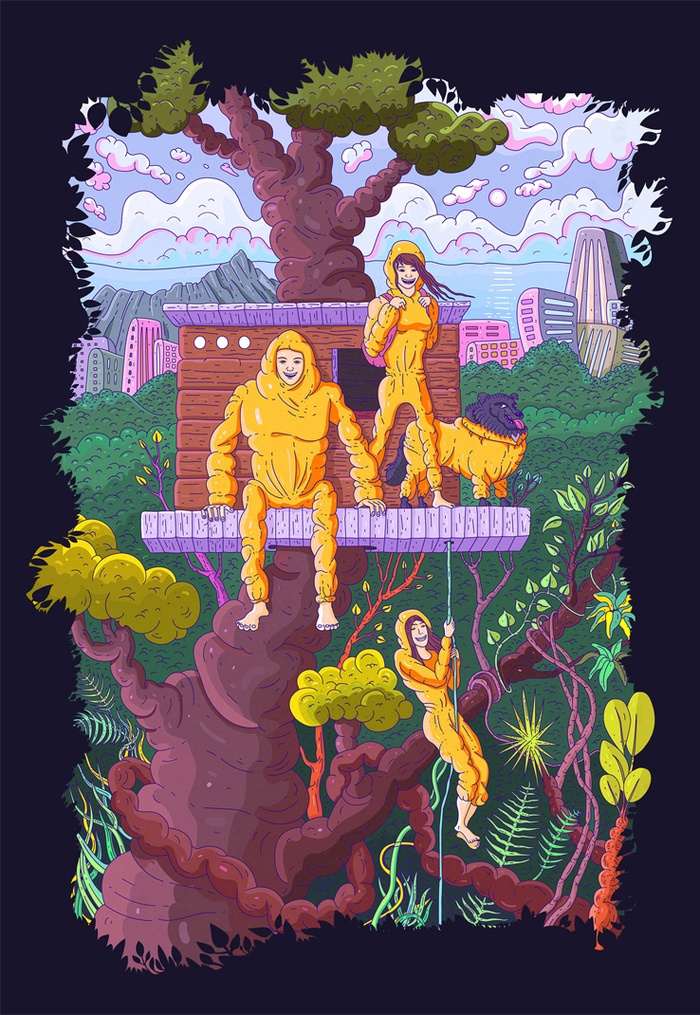 Принт для туристов в Тайланде