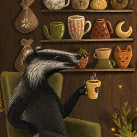 Чайная коллекция барсука