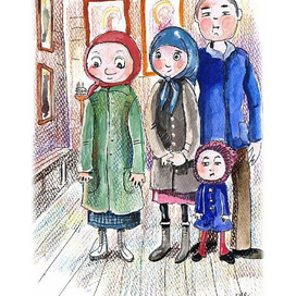 Вся семья в храме