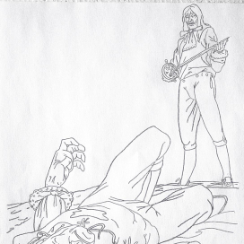 Эскизы к иллюстрациям