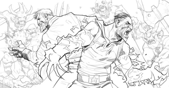 Инок и Бесобой против всех! 