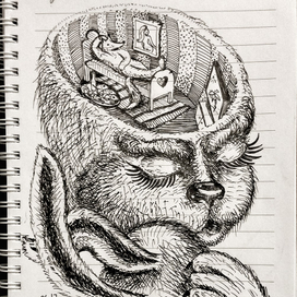 Рисунки из Блокнота