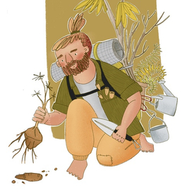 садовник - путешественник