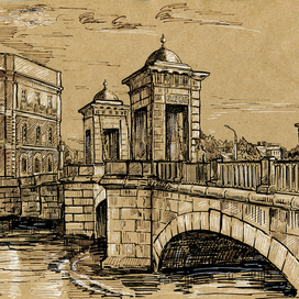 Санкт-Петербург. Старо-Калинкин мост