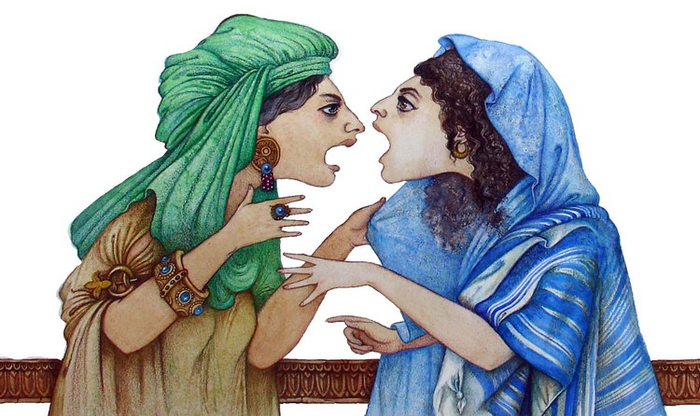 Про сумасшедших женщин (фрагмент разворота)