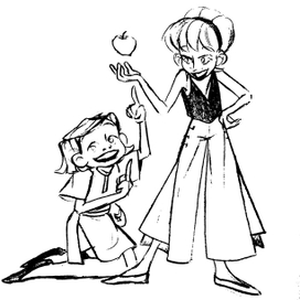 Авторские персонажи. Скетч