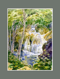 Крым. Водопад Су Уч Хан.