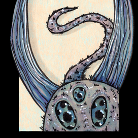 Маленький Синий Пушистый Монстр