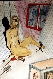 рыбы за окном.