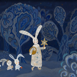 Снежные зайчики 1