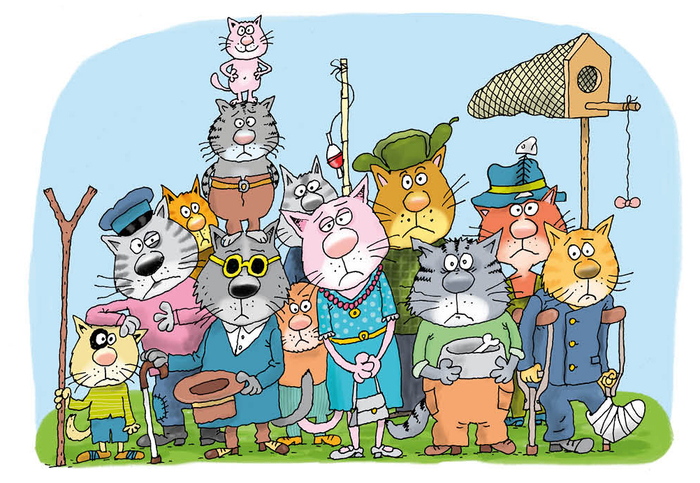 Андрей Усачёв. "Котобой", или Приключения котов на море и на суше. Издательство "Росмэн"